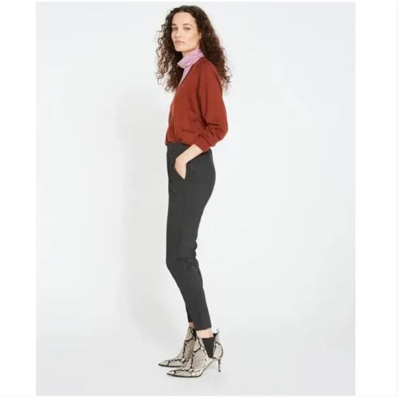 Universal Standard Pants - Universal Standard Moro Ponte Pants 00 0 4XS NWT Gray Skinny Zip Trousers Zip